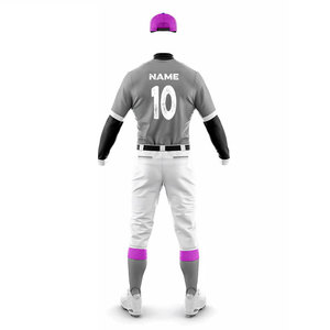 Training Wear Adult Sizes Personalized <b>Baseball</b> Uniform Full Kit <b>Set</b> Sports All Season Breathable Men's <b>Baseball</b> Uniform <b>Sets</b> - Product Image 3