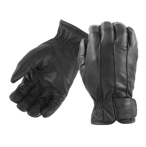Guantes táctiles de invierno para trabajo, impermeables, con agarre de seguridad para exteriores y ciclismo, guantes de cuero para los dedos. - Product Image 1