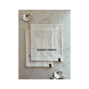 Venta directa de fábrica recién llegado lindo algas verde bordado perfecto ecológico súper absorbente personalizado algodón plato toalla - Product Image 4