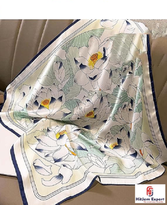 Luxury Printed Long <b>Scarf</b> Soft Fabric Head <b>Scarf</b> White Label Low MOQ Custom Branding OEM ODM Textile Manufacturer Bali Custom - Product Image 3