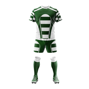 Camiseta de Rugby Personalizada con Impresión Digital, Uniforme de Equipo 100% Poliéster, Transpirable, Impresión por Sublimación 3D, Camiseta de Fútbol para Adultos, Malla al por Mayor - Product Image 1