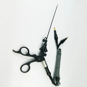 Pinces de dissection bipolaires courbées laparoscopiques réutilisables de 3 mm, manche isolé, certifiées CE, ensemble d'instruments chirurgicaux généraux - Product Image 4