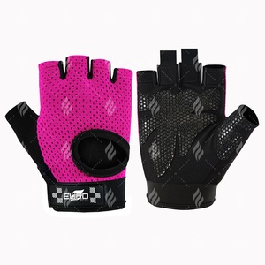 Guantes Deportivos de Media Palma de Primera Calidad para Entrenamiento en Gimnasio y Levantamiento de Pesas con Tela Transpirable, Agarre Antideslizante y Soporte para la Muñeca - Product Image 1