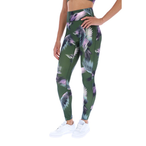 Leggings de yoga taille haute pour femmes, OEM, sans coutures, vêtements de sport, logo personnalisé, pantalons d'entraînement anti-transparence - Product Image 4