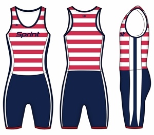 ชุดแข่งพายเรือชายแบบสั่งทำพิเศษด้วยเทคนิค Sublimation - Product Image 1