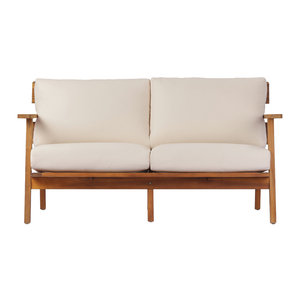Modern Outdoor Teak <b>Wood</b> <b>Sofa</b> Set Patio Furniture Garden Lounge Chair Coffee Table Resort Villa Furniture - Product Image 3
