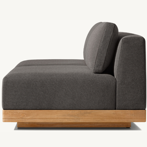 Furniture <b>for</b> the living room a <b>sofa</b> <b>for</b> two people to sit on made of soft durable foam with <b>legs</b> made of good quality teak wood - Product Image 2