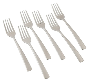 Ensemble de fourchettes en acier inoxydable de style premium avec organisateur de couverts pour la maison et l'hôtel, pour nouilles et pâtes, à prix abordable - Product Image 6