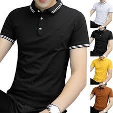 Premium Men's Tipped Black Polo | High-Density Interlock Cotton | Custom Logo Corporate Uniform - Product Image 2