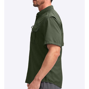 Camisetas de Pesca de Alto Rendimiento con Estilo Urbano, de Algodón y Spandex, Producto Increíble, con Cuello Camisero, para Hombre - Product Image 3
