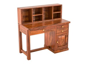 <b>Solid</b> <b>Wood</b> Home Office <b>Desk</b> with Storage Cabinet |Modern <b>Wood</b> Study Table | Jodhpur Export Handcrafted - Product Image 4