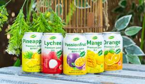 Jus de fruits pur à la saveur de pastèque, best-seller, 320 ml, boissons gazeuses, OEM ODM personnalisable, fabricant vietnamien - Product Image 5