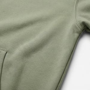 Sweat à capuche brodé avec logo, en molleton de coton de qualité supérieure, teinture unie, coupe oversize, personnalisable avec votre marque et couleur, style streetwear - Product Image 5