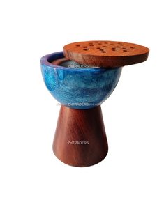 เตาเผาบัคฮูร์ไม้เรซิ่นตกแต่งอย่างมีศิลปะ เตาเผากำยานหอมหรูหราสำหรับมัสยิด ของขวัญรอมฎอน และการตกแต่งภายใน - Product Image 6