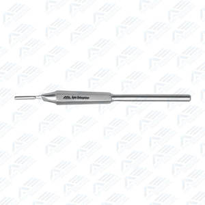 Cuchillo Quirúrgico de Primera Calidad de 6 Pulgadas con Mango Redondo Hueco, Instrumento Médico de 15.5 cm, Mango de Cuchillo Quirúrgico Redondo de Acero Inoxidable - Product Image 6