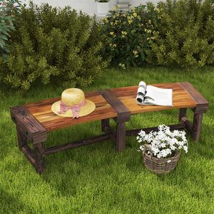 Panca da Giardino per Esterni, Elegante Arredo da Patio per Sedute Confortevoli - Product Image 2