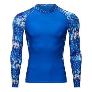 Athletic Rash Guard Stretch Fit Quick Dry Workout Compression Tee - Product Image 5