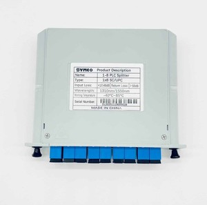 Répartiteur de cassette à fibre optique 1x8 SC UPC pour réseau FTTH FTTx et LAN sans fil - Product Image 5