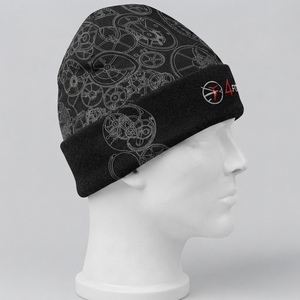 <b>Beanie</b> Cap Logo 3D Embroidery Sublimation Print Unisex Adult Autumn/Winter Warm Breathable Waterproof Acrylic <b>Beanie</b> Cap - Product Image 3
