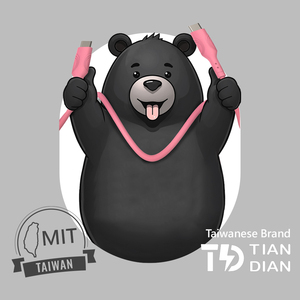 Tian Dian 2026 Type-C 60W Fast Charging Cable Zinc Alloy Connectors Pure Copper Braid PVC Jacket 1M RoHS/FCC Certified Car IOS - Product Image 4