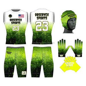 Uniforme de fútbol americano 7v7 de compresión, uniforme personalizado de fútbol americano 7v7, el mejor uniforme 7on7 - Product Image 3