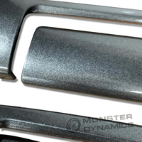 Penutup Pegangan Pintu Penutup Luar Dekorasi Jenis OEM Warna Abu-abu Gelap untuk Nissan Patrol Y61 Super Safari Vtec 1997-2022