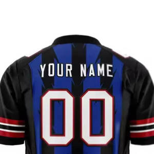 Maillot de football américain imprimé par sublimation, nouveau style, fabriqué en usine par un fabricant OEM, avec service OEM - Product Image 5