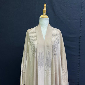 2026 New Dubai style abaya Traditional Islamic Women's Saudi Arabian Abaya Spring Polyester Breathable Ankle Length Muslim - Product Image 1