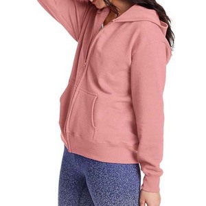 Women's Woven Sequined Front Customized Color Plus Size Winter Hoodie Sweatshirt OEM Service From Pakistan - Product Image 6