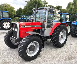 Tractor Agrícola Massey Ferguson 390 4x4 con Tracción en las Cuatro Ruedas, Transmisión por Engranajes, 140HP para Trabajo de Campo - Product Image 1
