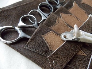 Custom Logo Oem Service Top Trending Durable Professional Scissor Holsters best Manufacturing New Design Tool Scisser Holster - Product Image 4