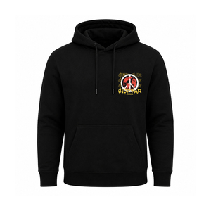 Sweat-shirt à capuche noir pour homme GOLDSAIN, imprimé, style streetwear décontracté, coupe classique, en coton tricoté, pour l'automne - Product Image 6
