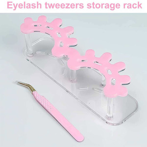 Clear <b>Acrylic</b> Storage Holder With Compact Design For Organized Presentation Countertop Placement Tweezers Display <b>Stand</b> - Product Image 3
