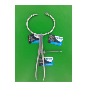 Pinza de reducción periartricular pélvica de acero inoxidable alemán de alta calidad con punta esférica, manual ortopédica - Product Image 1