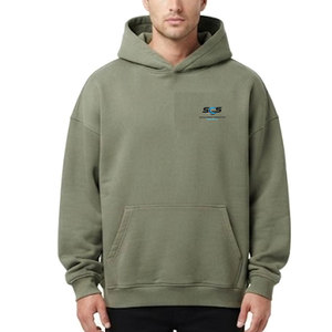 เสื้อฮู้ดดี้โอเวอร์ไซส์ ผ้าฝ้ายนุ่ม ระบายอากาศได้ดี สวมใส่สบาย ทรงโอเวอร์ไซส์ แฟชั่นลำลอง สตรีทแฟชั่น ใส่ได้ทุกวัน - Product Image 5