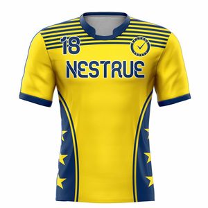 Camiseta de Fútbol de Fábrica OEM, Diseño por Sublimación, Secado Rápido, Ropa Deportiva para Equipos, Venta al por Mayor, Diseños Personalizados - Product Image 6