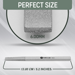 High Quality Stainless Steel Metal Stripping Stones Pet <b>Nail</b> <b>File</b> Premium Pet Grooming Product 6MM - Product Image 4