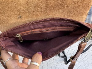 Bolso de piel de vaca de estilo único, bandolera, bandolera elegante, superventas, bandolera occidental para mujer - Product Image 6