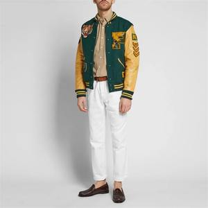 Chaqueta Varsity Personalizada al por Mayor con Logos Bordados, Chaqueta Universitaria para Hombre, Chaqueta Letterman Transpirable para Invierno - Product Image 3