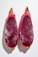 IQF Diepvries Rode Pitaya Halves Ongepelde Natuurlijk Zoete Hoge Brix Drakenvrucht voor Groothandel en Wereldwijde Export