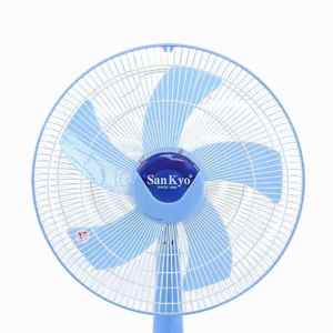 Air Cooler Fan Electric Strong Wind <b>Plastic</b> Design 5 Blades Mechanical Control Home <b>Outdoor</b> Use Three Sankyo 16-Inch High Speed - Product Image 1