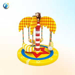 Carrusel con Temática Azul Marino y Sonidos del Océano, Estilo Náutico Acuático, Equipo de Juegos Personalizado OEM/ODM para Niños - Product Image 4