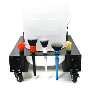 Chariot à roulettes pour seau de lavage de voiture avec structure métallique |   Multifonctionnel, amovible, avec roulettes pivotantes à 360° GAPGAR036 - Product Image 2