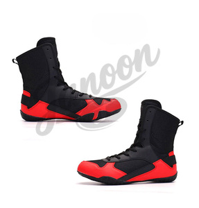 OEM Custom Logo <b>Boxing</b> Shoes Lightweight Comfortable <b>Boxing</b> Boots for Professional Training & Matches - Product Image 4