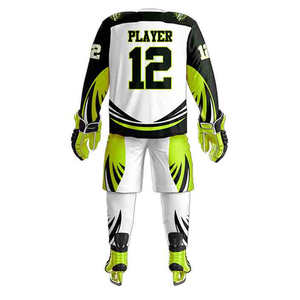 Conjunto de Uniforme de Hockey sobre Hielo 7V7 Personalizado con Diseño a Medida, Sublimado en Poliéster, para Hombre, con Opciones Personalizables - Product Image 5