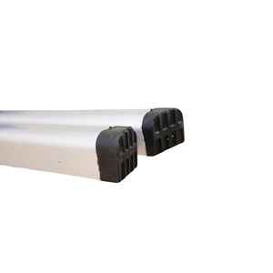 Échelle pliante à 3 marches en alliage d'aluminium, portable, légère, pour usage domestique, couleur blanc-bleu, capacité de charge de 150 kg - Product Image 6