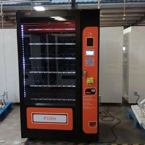 Touchscreen Vending Machine For Snacks Drinks And Packaged Foods With Cashless Payment Refrigeration And Easy Product - Product Image 1