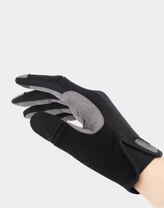 Gants de cyclisme personnalisés à doigts entiers pour le cyclisme en extérieur avec tissu anti-humidité et protection rembourrée – Vente en gros - Product Image 4