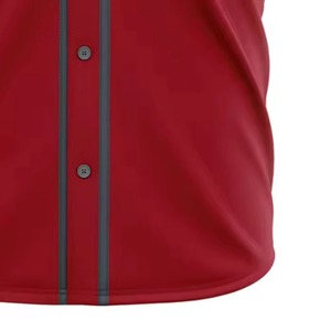Maillot de baseball personnalisé avec logo, léger, en matériau durable, qualité supérieure, prix abordable - Product Image 6