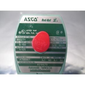 Vanne solénoïde ASCO 8210G73 3/8" 2 voies, 240/60 - Équipements et pièces semi-conductrices de renommée mondiale à la fois fiables et durables - Product Image 1